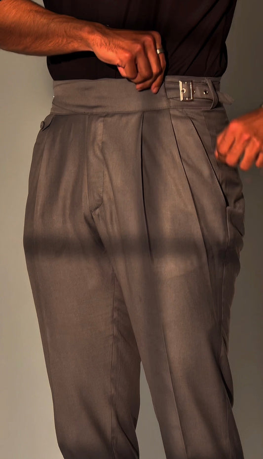 MALE GURKHA PANT : GRAY
