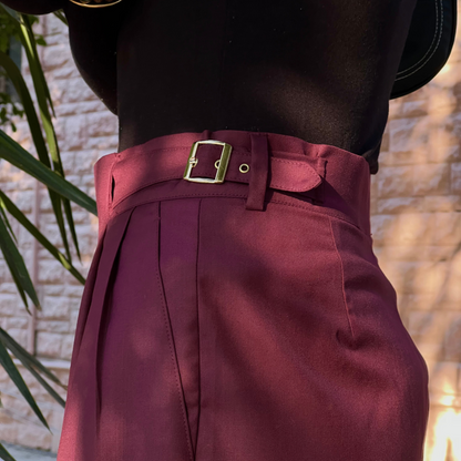 'FEMALE' GURKHA PANT : SANDY BEIGE