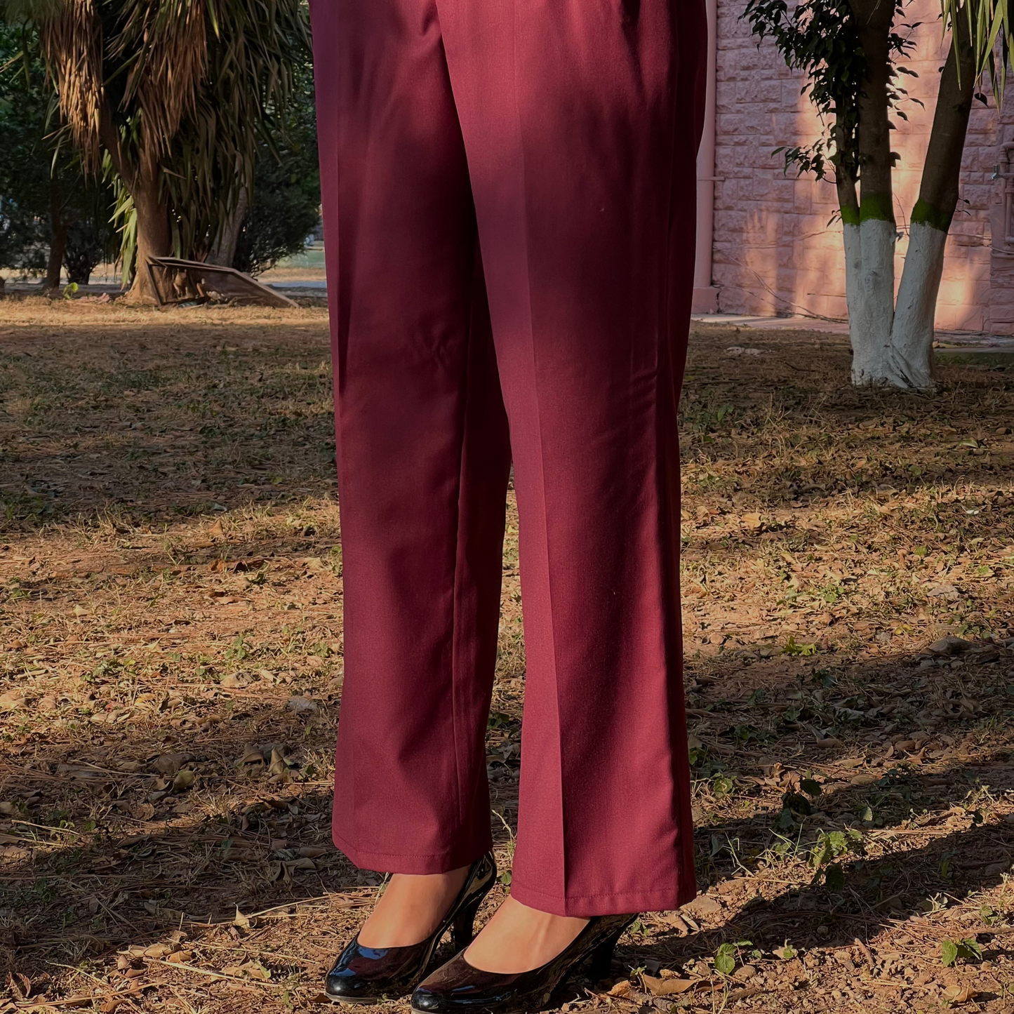 'FEMALE' GURKHA PANT : CHERRY RED🍒