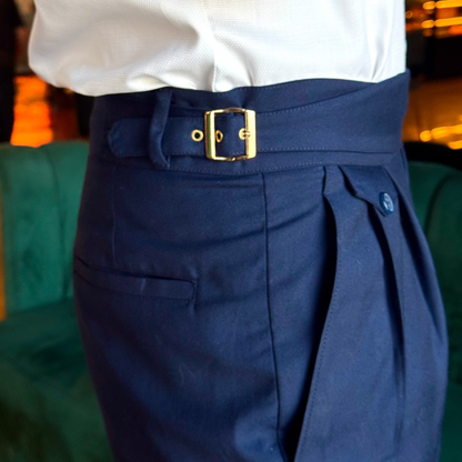 MALE GURKHA PANT : NAVY BLUE